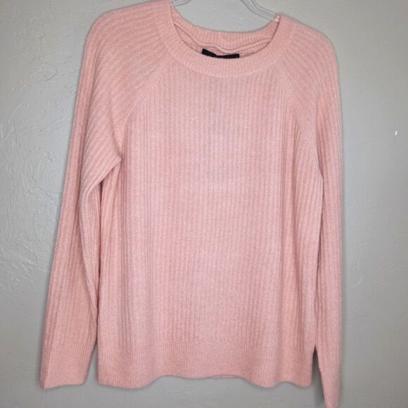 Vero Moda Laroya Pink Ribbed Sweater - Picture 1 of 5